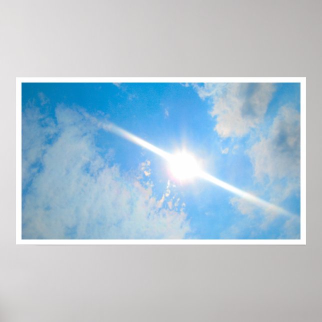 Poster de lumière blanche (Devant)