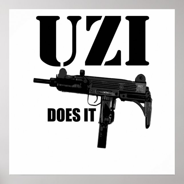 Poster de l'UZI (Devant)