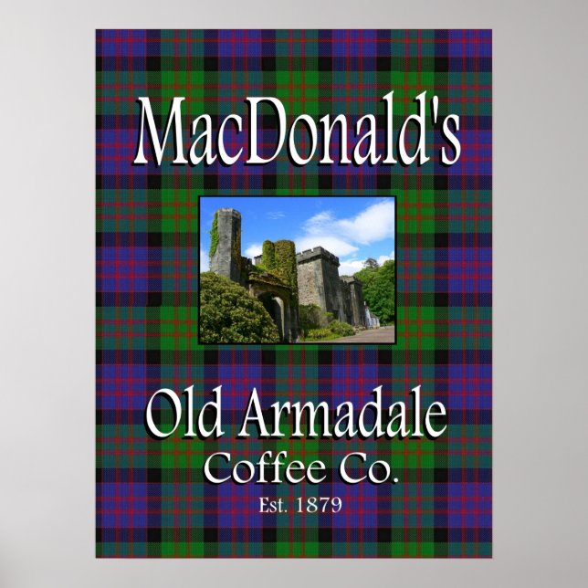 Poster de MacDonald's Old Armadale Coffee Co. (Devant)