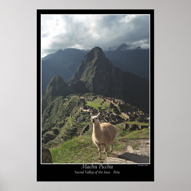 Poster de Machu Picchu (Sept Merveilles du Monde) (Devant)