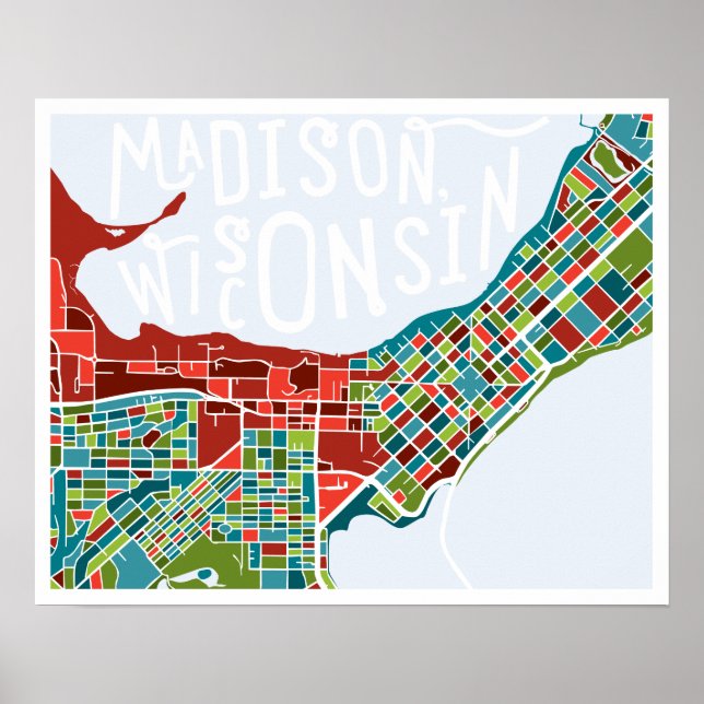 Poster de Madison, Wisconsin (Devant)