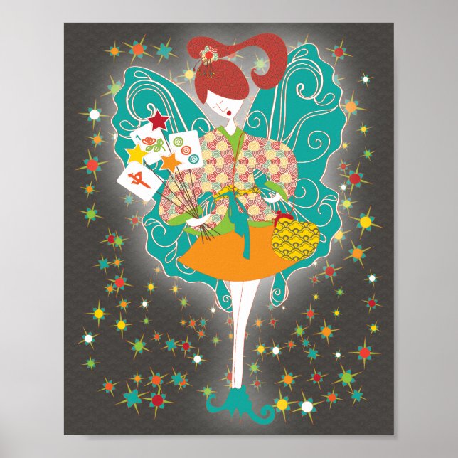 Poster de Mah Jongg Fairy (Devant)