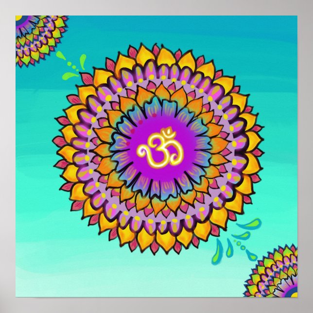 Poster de Mandala Aum (Devant)