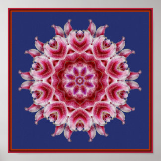 Poster de Mandala des couleurs de My Heartsong