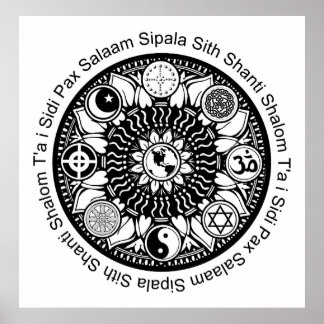 Poster de Mandala iPeace