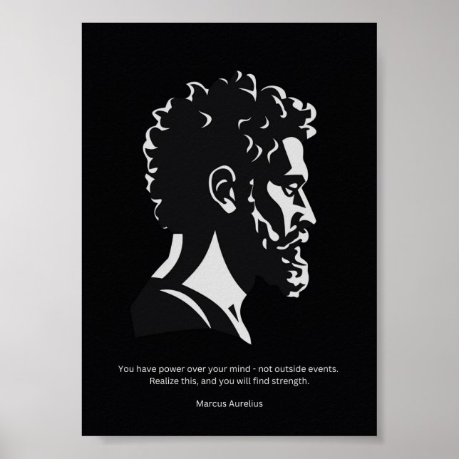 Poster de Marcus Aurelius - Philosophie stoïque (Devant)