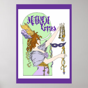 Poster de Mardi Gras
