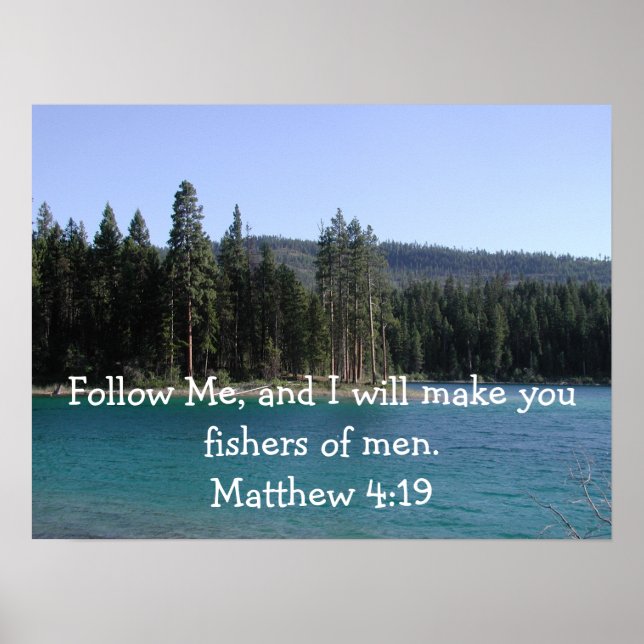 Poster de Matthieu 4:19 (Devant)