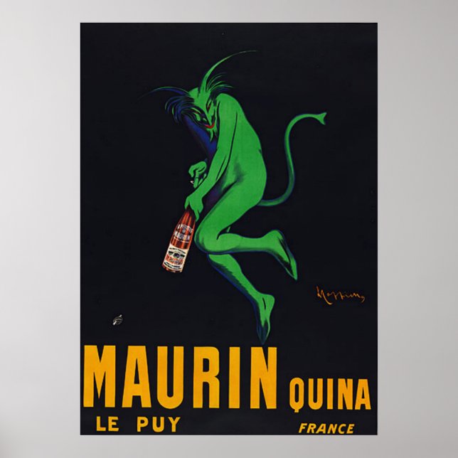 Poster de Maurin Quina Absinthe (Devant)
