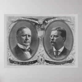 Poster de McKinley et Roosevelt