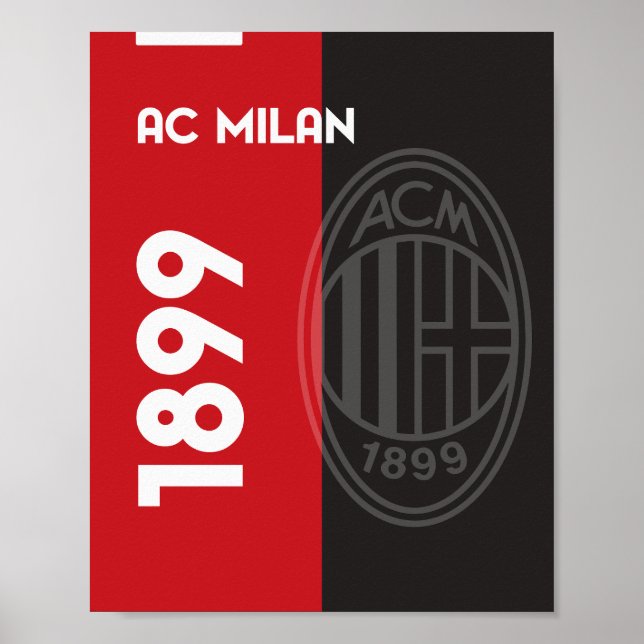 Poster de Milan AC (Devant)
