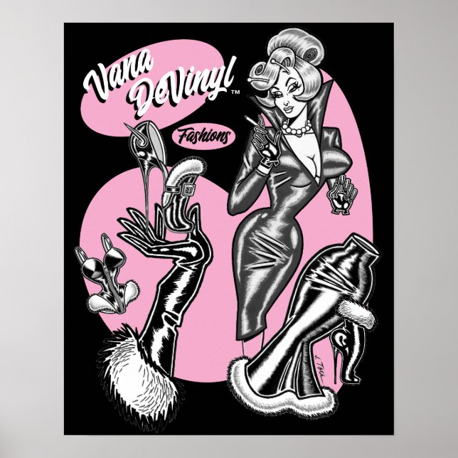 Poster de mode Vana DeVinyl™ (Devant)