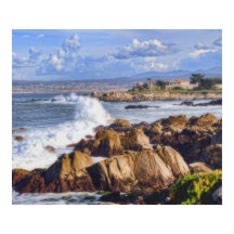 Poster de Monterey California Pittoresque Coast