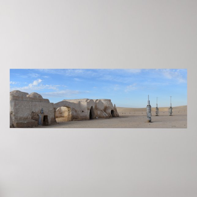 Poster de Mos Espa sur la planète Tatooine (Devant)