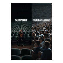 Poster de motivation de travail dur