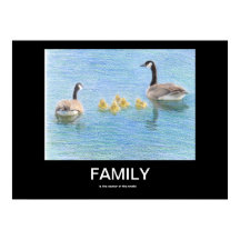 Poster de motivation familiale