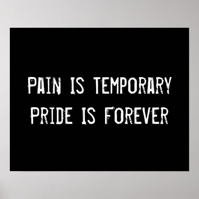 Poster de motivation sportive (Devant)