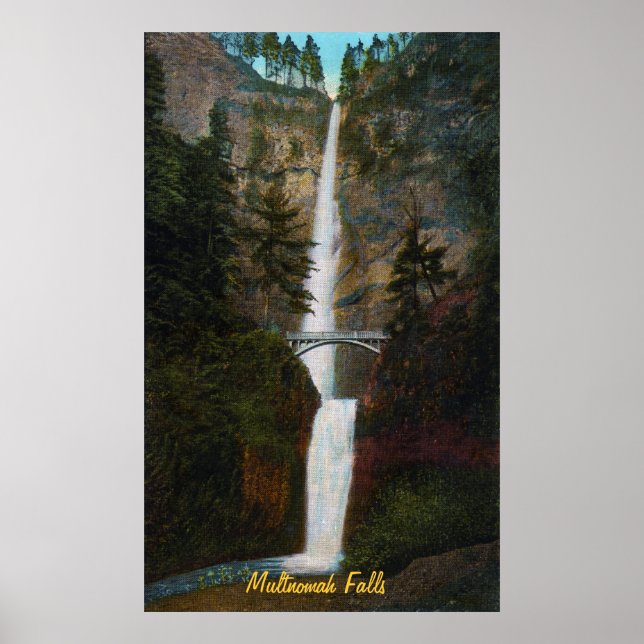 Poster de Multnomah Falls (Devant)