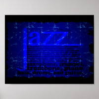 Poster de musique jazz