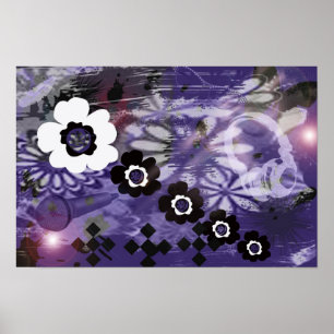 poster de musique violette