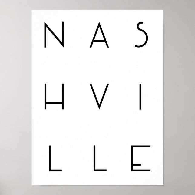 Poster de Nashville (Devant)