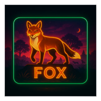Poster de Neon Fox