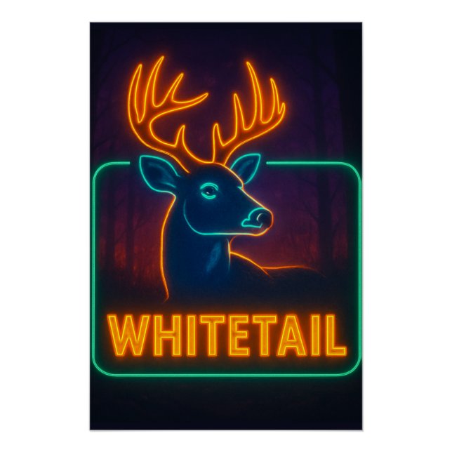 Poster de Neon Whitetail (Devant)
