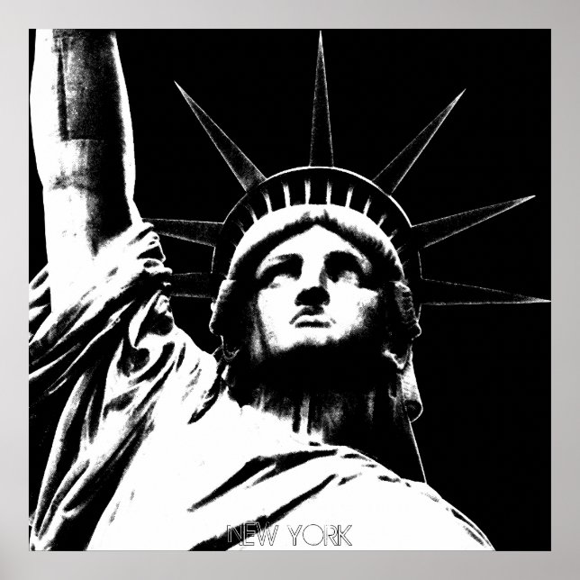 Poster de New York Statue de la Liberté NYC Souven (Devant)