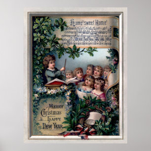 Poster de Noël Choir