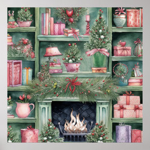 Poster de Noël cosy