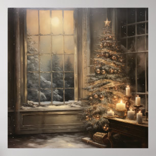 Poster de Noël Vintage