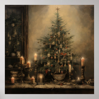 Poster de Noël Vintage