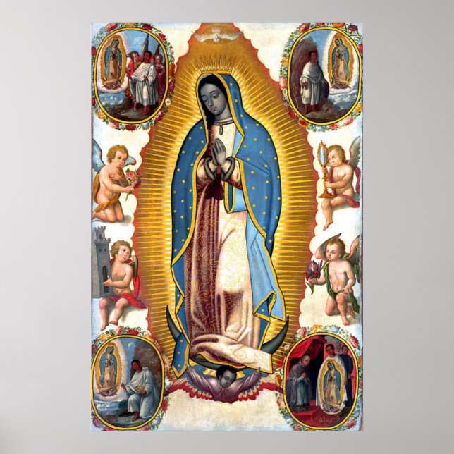 Poster de Notre-Dame de Guadalupe Visions (Devant)