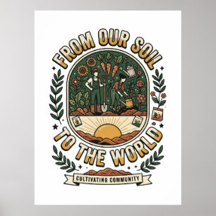 Poster De Notre Terre Au Monde