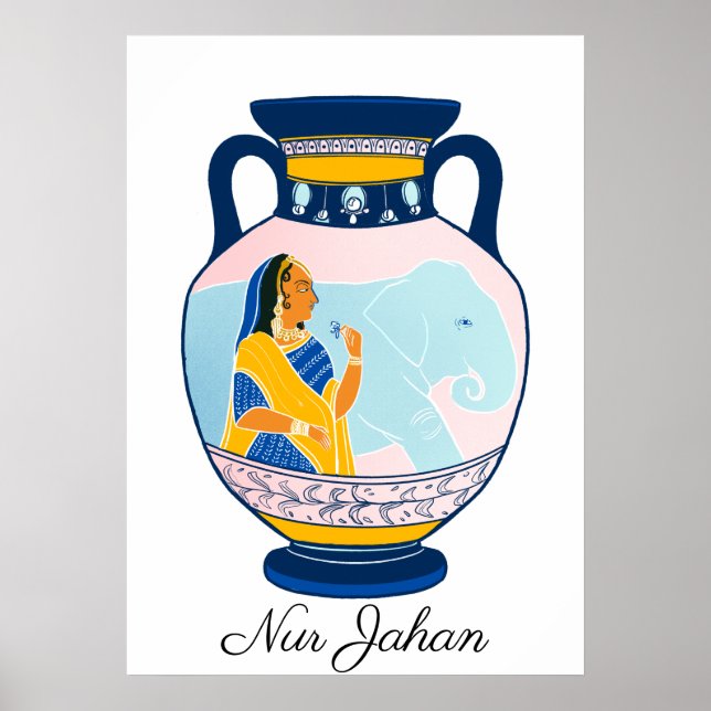 Poster de Nur Jahan (Devant)