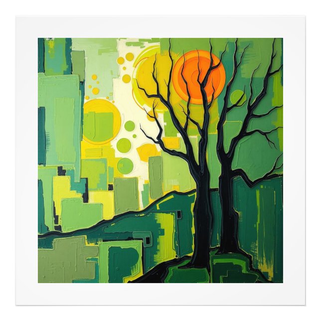 Poster de Paisagem de Primavera (Devant)