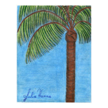 Poster de palmiers par Julia Hanna