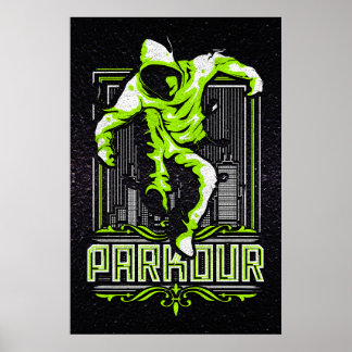 Poster de Parkour - Poster de Parcour - Parcours