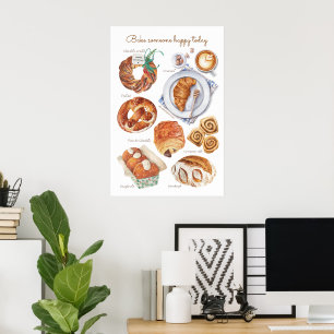 Poster de pâtisserie