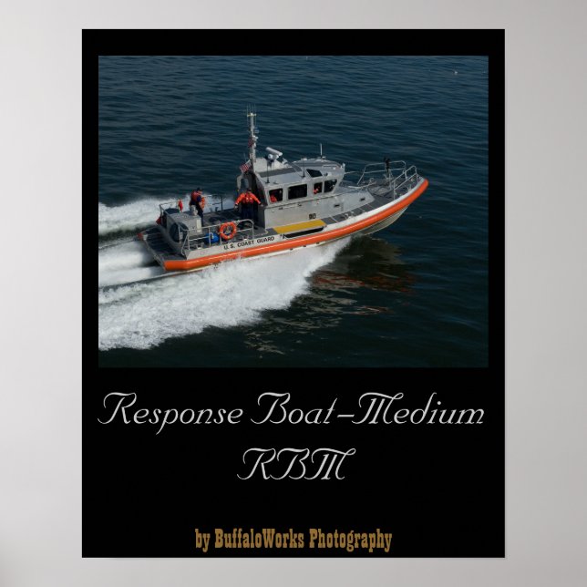 Poster de patrouille de la Garde côtière (Devant)