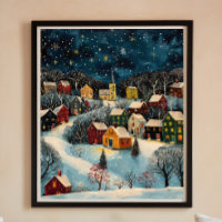 Poster de peinture à l'huile d'art populaire de nu