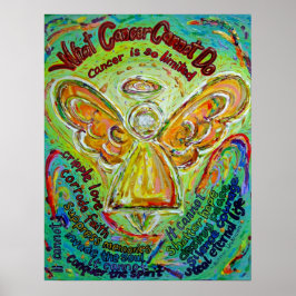 Poster de peinture de l'ange ne peut pas faire le 