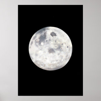 Poster de peinture de Pleine lune