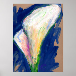Poster de peinture Tuxedo Cuff Lily Art Imprimer