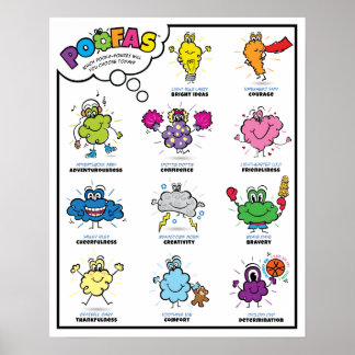 Poster de personnage POOFA-POWERS