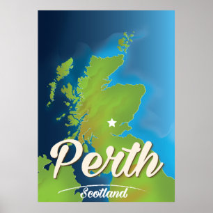 Poster de Perth Scotland Travel