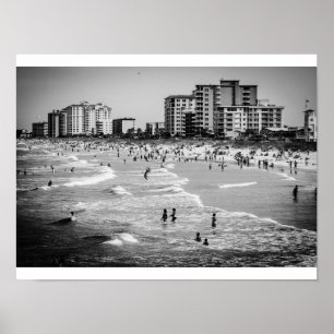 Poster de plage de Jacksonville