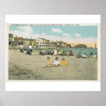 Poster de plage Nantucket Jetties