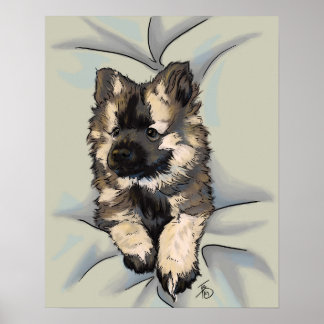 Poster de pluie d'automne