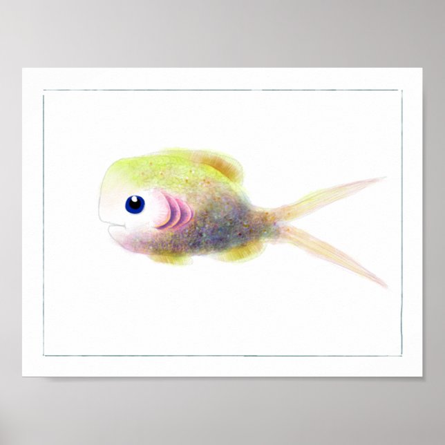 Poster de poisson Imaginaire : Gilly (Devant)